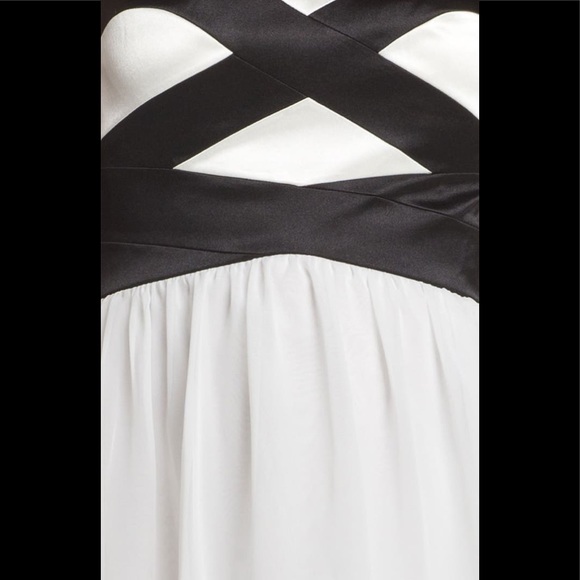 NWT HAILEY LOGAN by ADRIANNA PAPELL Sweetheart Chiffon Dress 5 - Picture 3 of 8